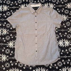 Kenneth Cole Short Sleeve Button Down Shirt